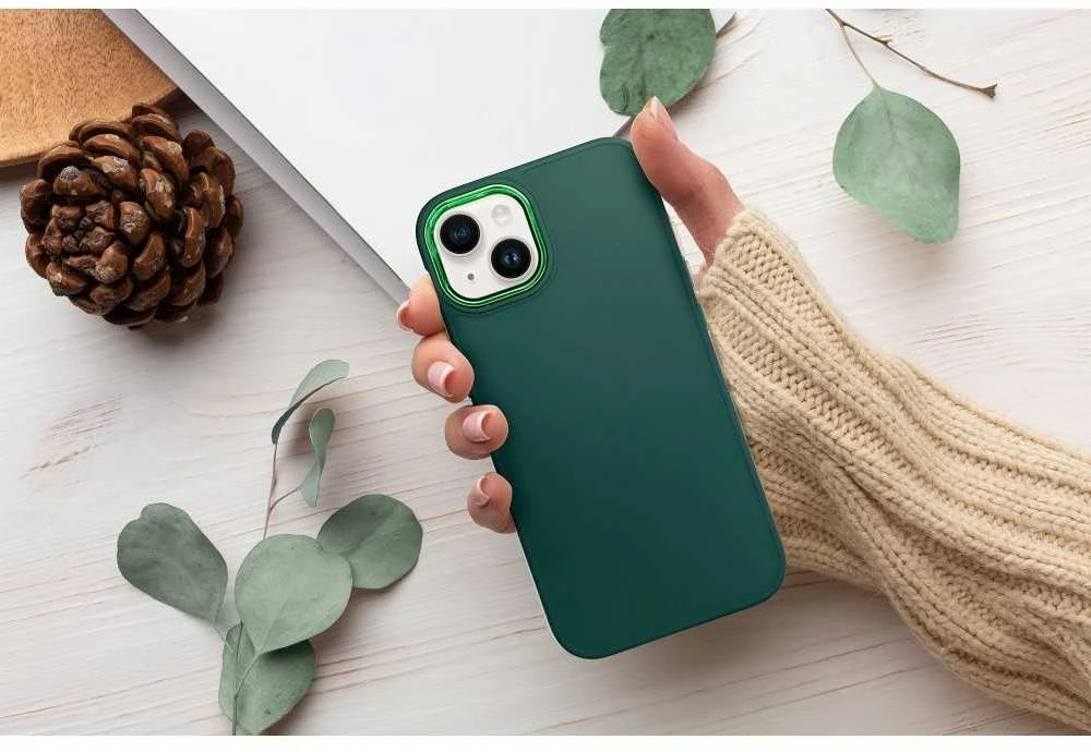 OEM dėklas, skirtas iPhone 17 AIR Frame žalias
