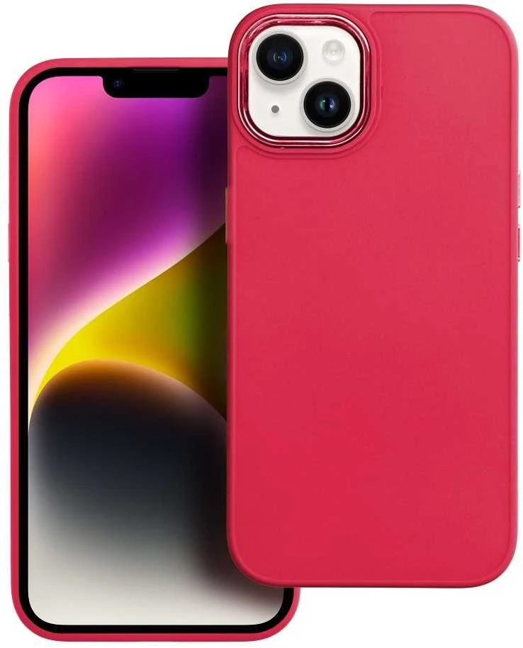 OEM dėklas, skirtas „iPhone 17 Frame“, rausvai raudonas