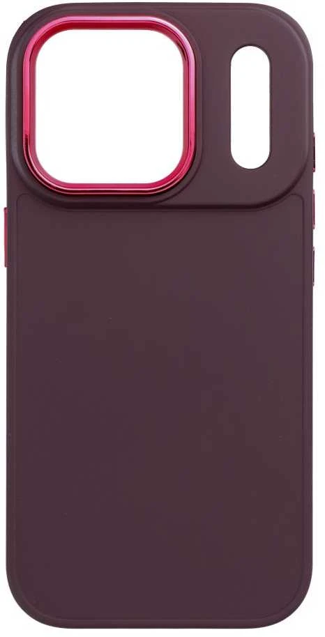 OEM dėklas, skirtas iPhone 17 Pro / 18 Pro (žemas kameros kraštas) Frame violetinė