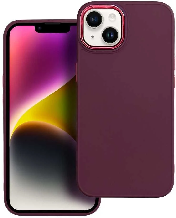 OEM dėklas, skirtas iPhone 17 Pro / 18 Pro (žemas kameros kraštas) Frame violetinė