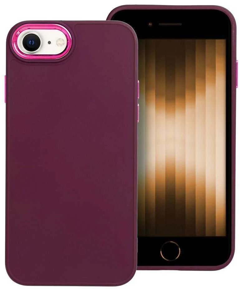 Dėklas Oem Case for iPhone 7 / 8 / SE 2020 / SE 2022 Frame violetinė