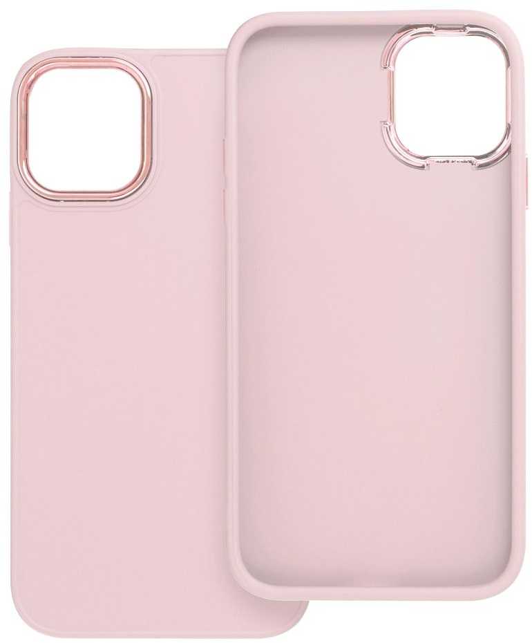 OEM dėklas, skirtas „iPhone 11 Frame“, miltelinės rožinės spalvos