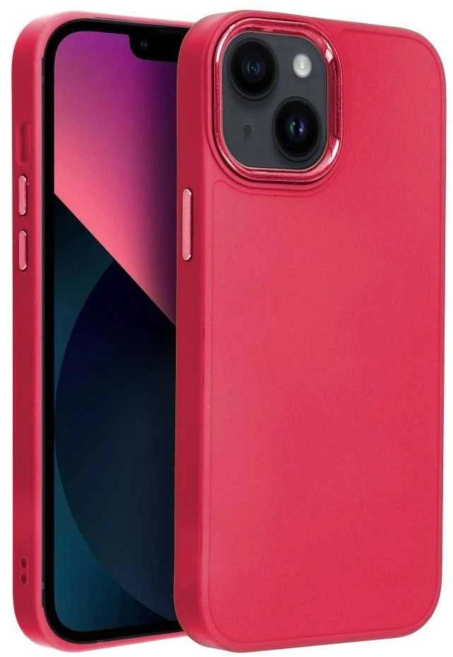 OEM dėklas, skirtas iPhone 13 MINI, rėmelis, rausvai raudonas