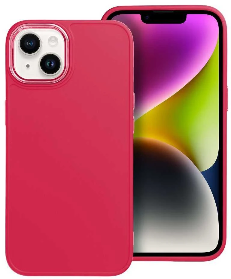 OEM dėklas, skirtas „iPhone 14 Frame“, rausvai raudonas