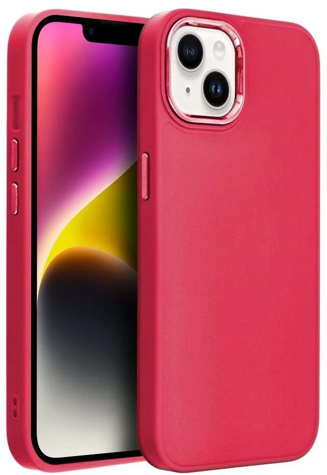 Dėklas Oem Case for iPhone 16e (SE 4 2025) / 17e Frame magenta