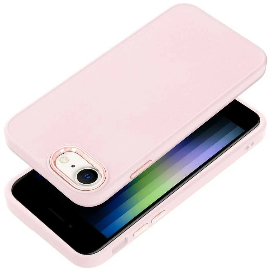OEM dėklas, skirtas iPhone 7 / 8 / SE 2020 / SE 2022, rėmelis, miltelinės rožinės spalvos