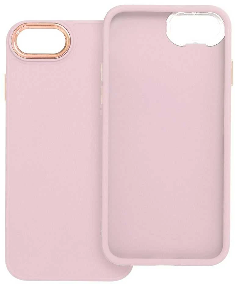 OEM dėklas, skirtas iPhone 7 / 8 / SE 2020 / SE 2022, rėmelis, miltelinės rožinės spalvos