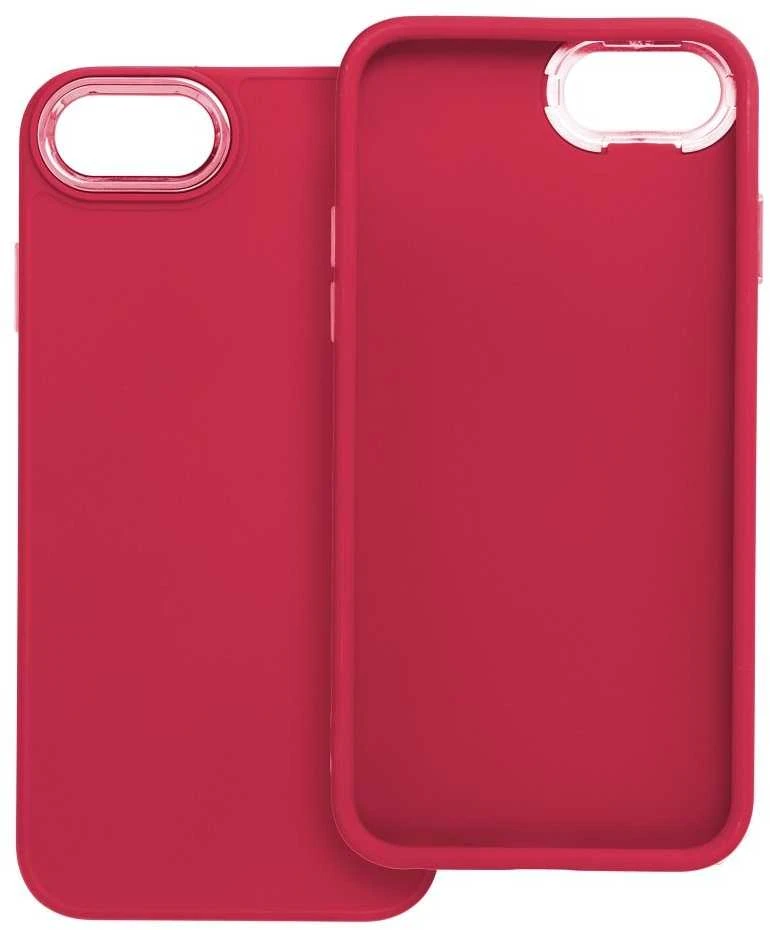 OEM dėklas, skirtas iPhone 7 / 8 / SE 2020 / SE 2022 rėmelis rausvai raudonas