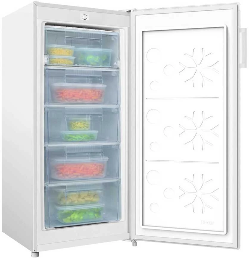 Amica Free-standing šaldiklis FZ206.5(E) E Baltas