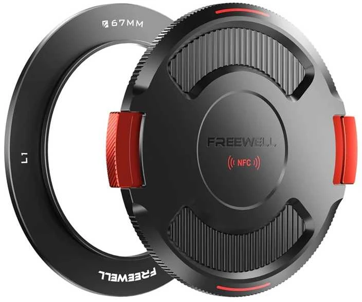 „Freewell“ 67 mm pagrindo žiedas su dangteliu, skirtas „Real Locking VND“