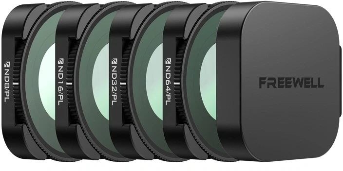 freewell Bright Day Filter Set Freeweel Mission 1 Pro/Mission 1 4pcs