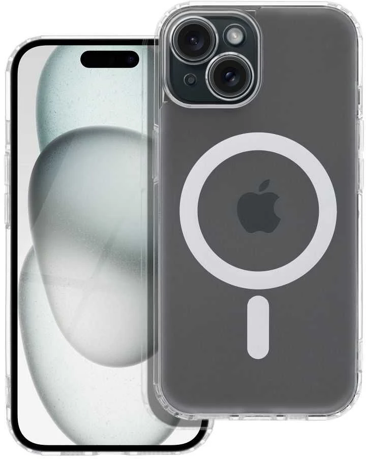 Oem Originalus „iPhone 12 PRO MAX“ dėklas, suderinamas su „MagSafe“ (fotoaparato apsauga), permatomas, sušalęs.