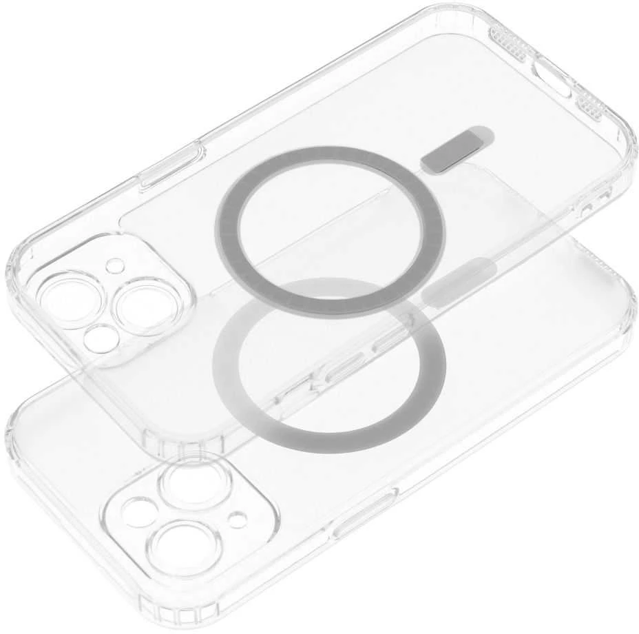 Oem Originalus „iPhone 11 PRO MAX“ dėklas, suderinamas su „MagSafe“ (fotoaparato apsauga), permatomas, sušalęs.