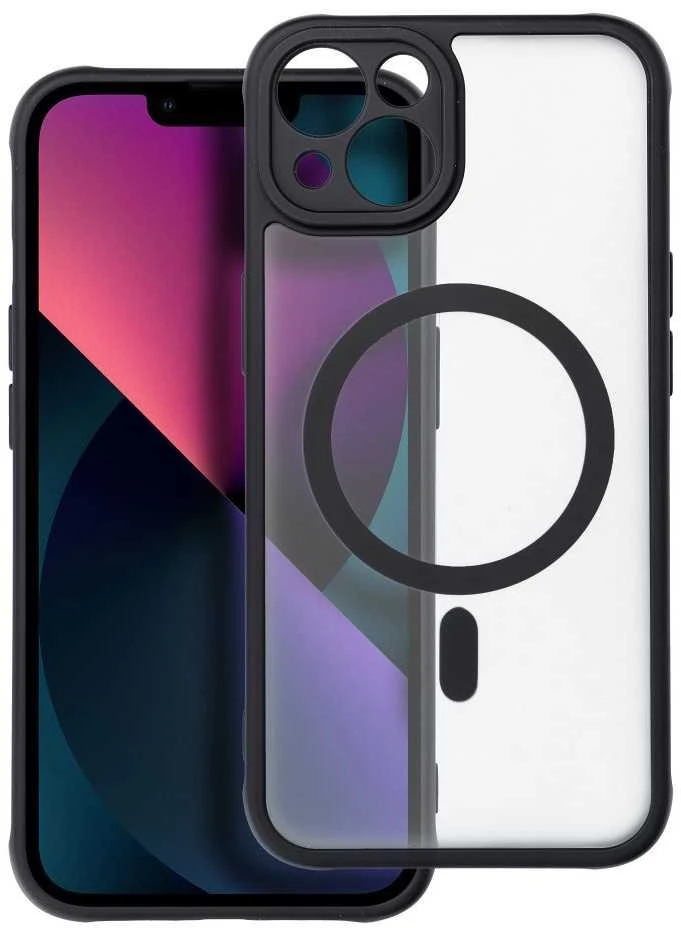 „Oem“ matinis „iPhone 13“ dėklas, suderinamas su „MagSafe“ juodas