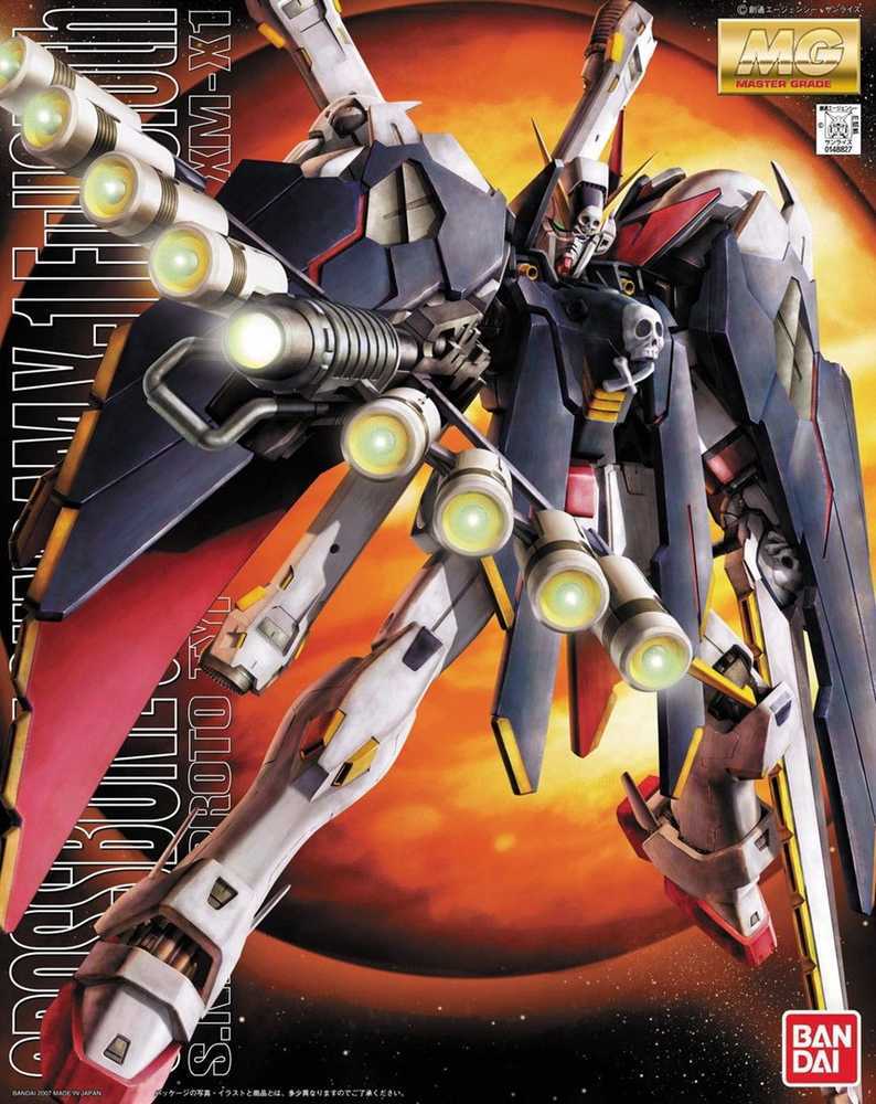 Bandai MG 1/100 CROSSBONE GUNDAM X1 PILNAS AUDINIO BL