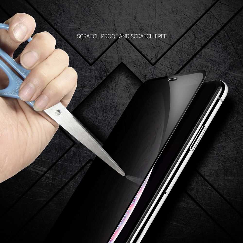X-ONE pilnas dangtis, ypač stiprus privatumas – skirtas iPhone 14 Pro (visi klijai) grūdintas stiklas 9H