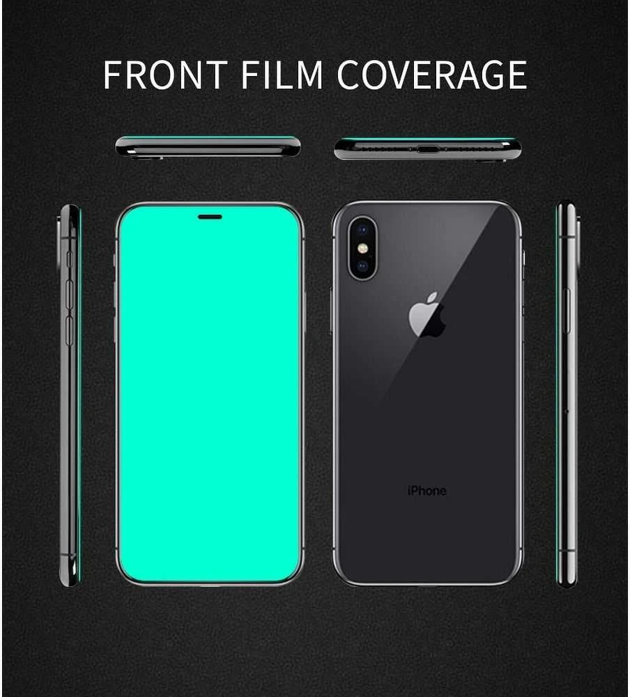 X-ONE Full Cover Extra Strong Crystal Clear - for iPhone 13/13 Pro/14/16e / 17e tempered glass 9H