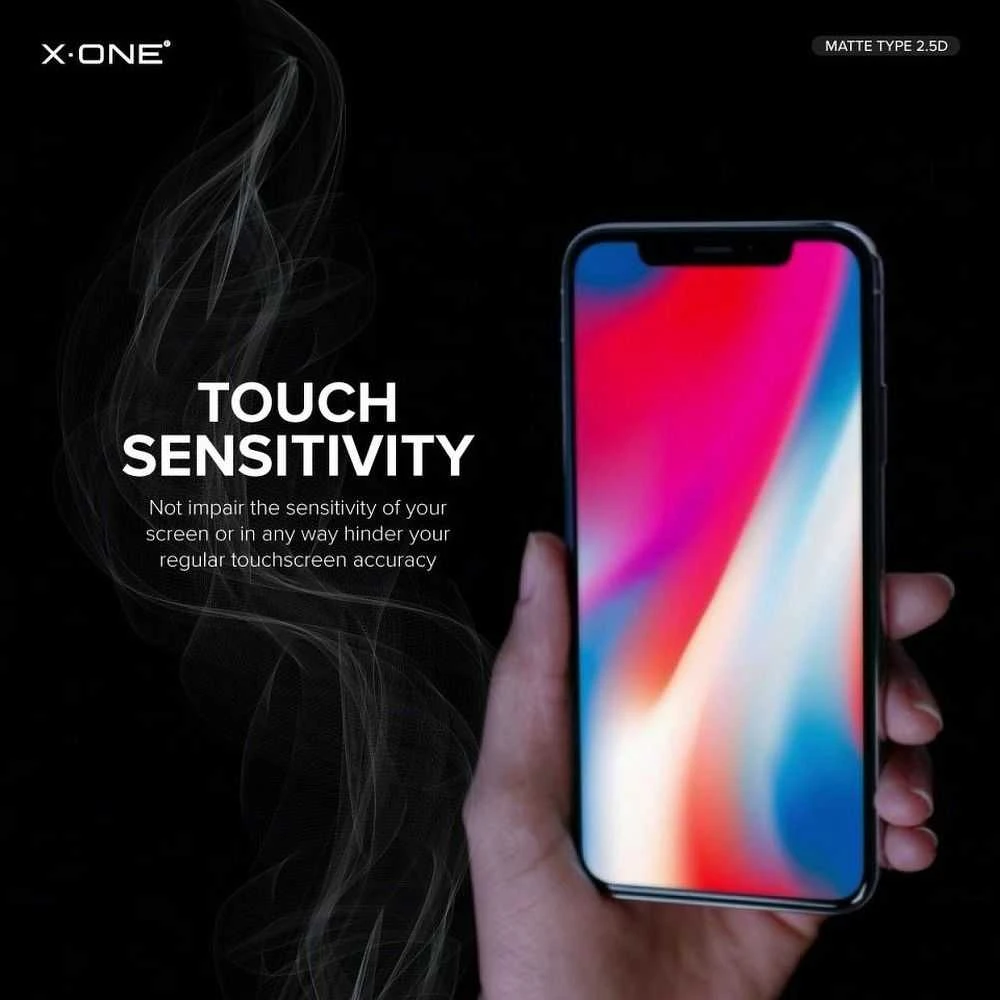 X-ONE Full Cover Extra Strong Crystal Clear - for iPhone 13/13 Pro/14/16e / 17e tempered glass 9H