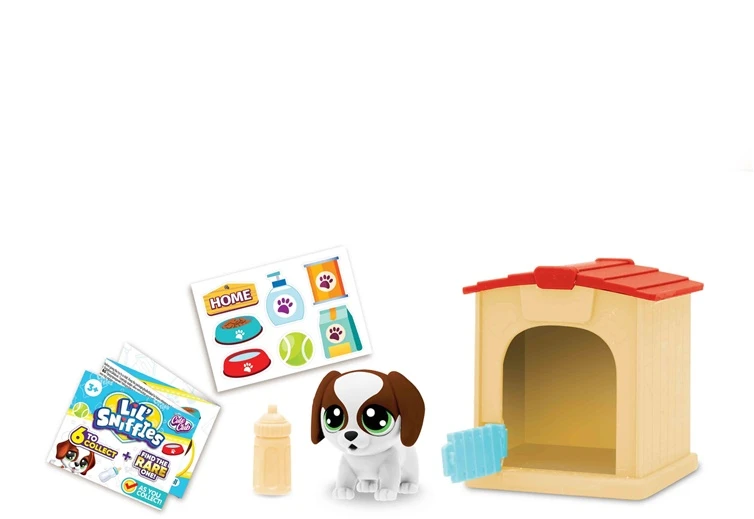 Funville Figūrėlių rinkinys Lil Sniffles Doggies