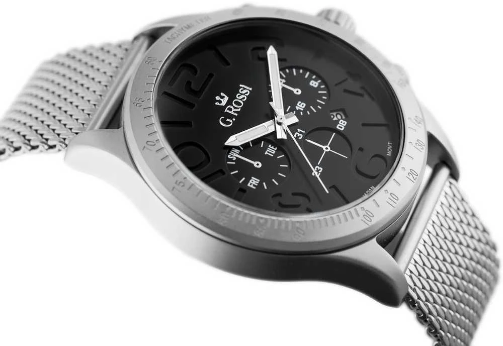 Laikrodis G. ROSSI WATCH - 11520B (zg202b) + BOX