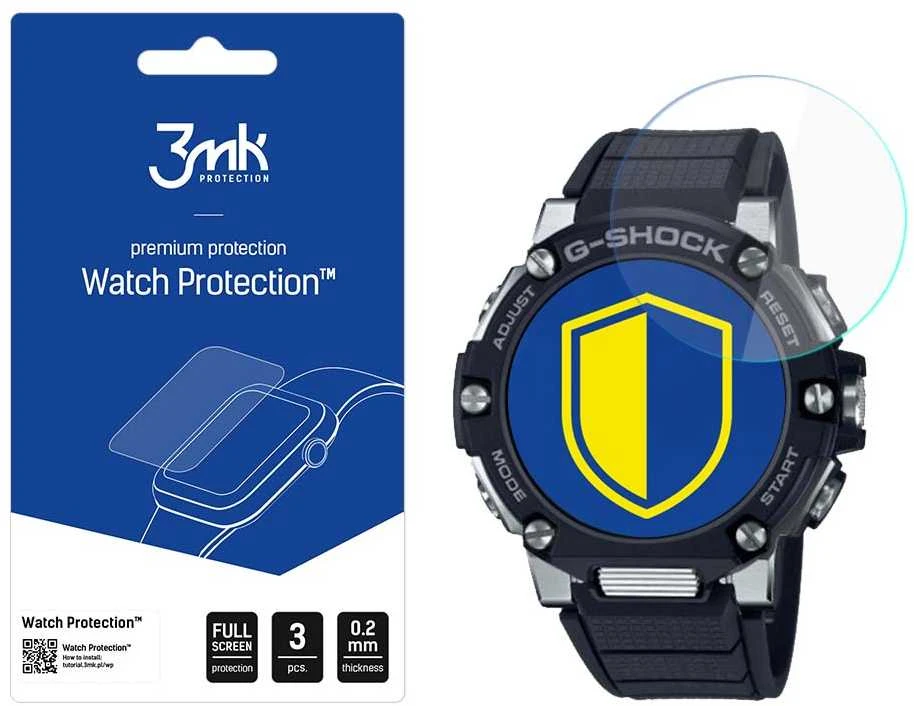 3Mk Protection G-Shock GST B300 – 3mk laikrodžio apsauga, lankstus stiklas