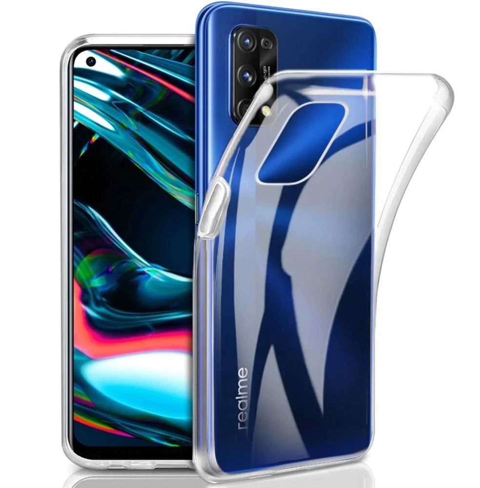 GALINĖ DĖKLAS ULTRA SLIM 0,5 mm, skirtas REALME 7 Pro skaidriam