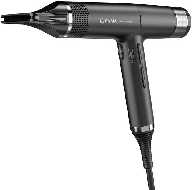 GA.MA PH6080.BK IQ3 Perfetto plaukų džiovintuvas 1600 W Juodas