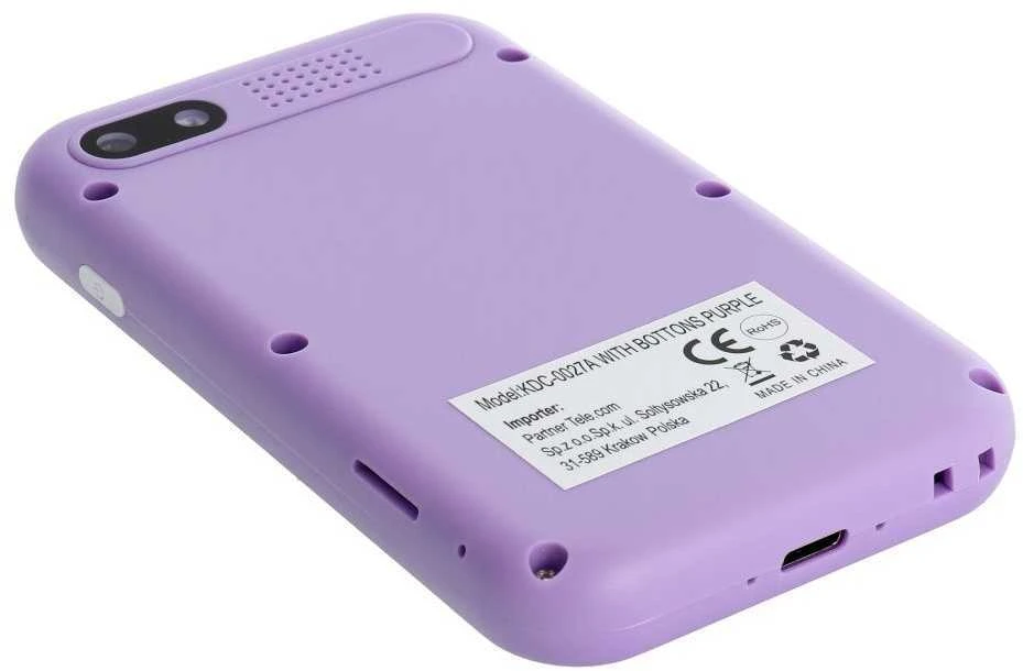 Oem Game console for kids with IPS display 2,4" su mygtukais KDC-0027A violetinė
