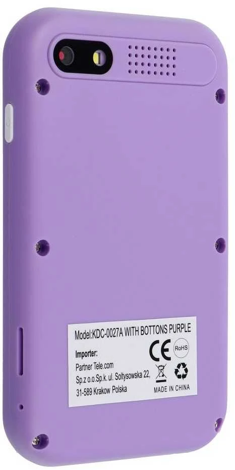 Oem Game console for kids with IPS display 2,4" su mygtukais KDC-0027A violetinė