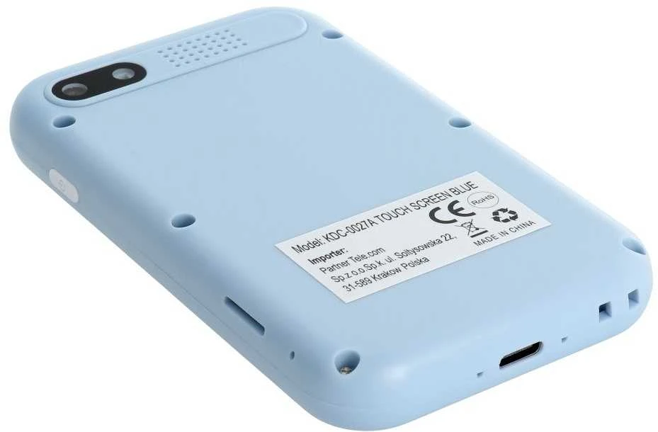 OEM žaidimų konsolė vaikams su lietimui jautriu ekranu 2,8" KDC-0027A mėlynas