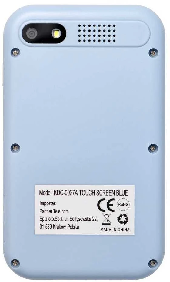 OEM žaidimų konsolė vaikams su lietimui jautriu ekranu 2,8" KDC-0027A mėlynas