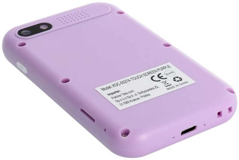 OEM žaidimų konsolė vaikams su lietimui jautriu ekranu 2,8" KDC-0027A violetinė