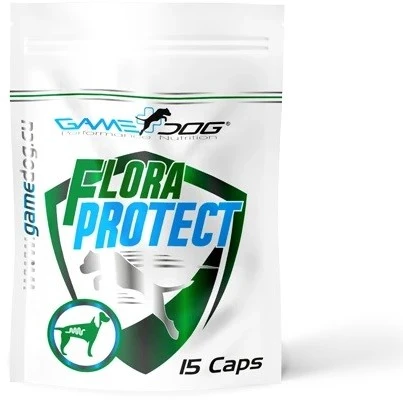 GAME DOG Flora Protect - papildai šunims ir katėms - 15 kapsulių