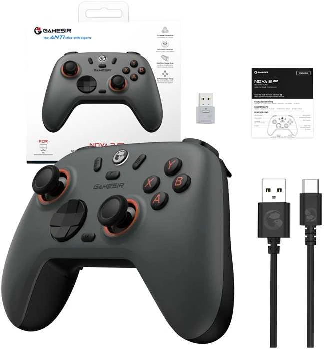 GameSir Nova 2 Lite bevielis valdiklis (pilkas)