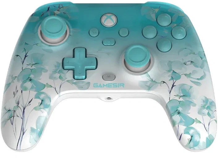 GAS GameSir T7 Pro Floral Multi spalvos USB Žaidimų pultelis Analoginis / skaitmeninis PC, XBOX One S, XBOX One X, XBOX Series S, XBOX Series X