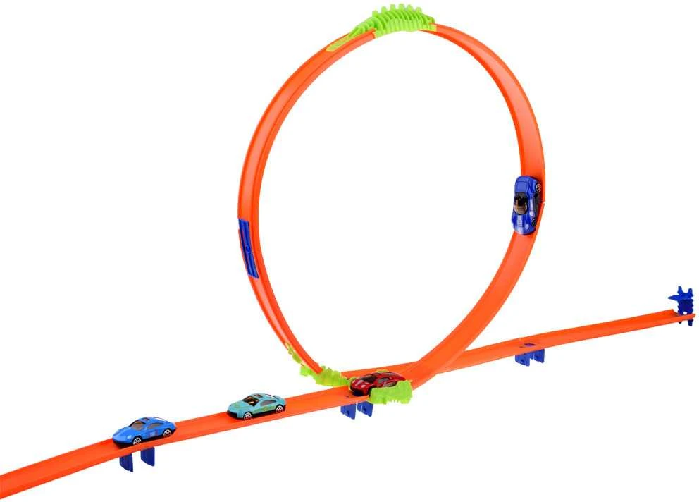 Jokomisiada Garažo automobilių stovėjimo aikštelė „Track Loop 2in1 Springs Springs 8 PCS