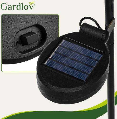 Gardlov 25281 peacock solar lamp
