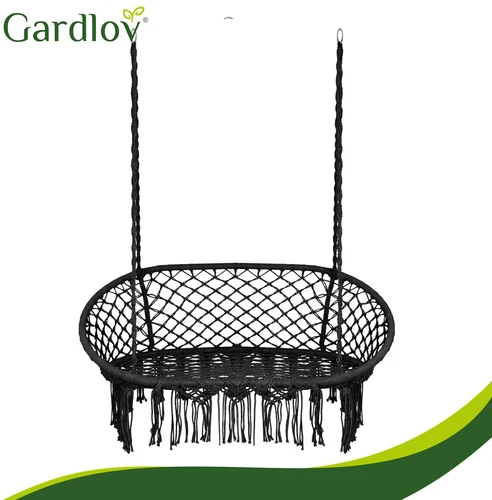 Gardlov dvigubos juodos „Crow's Nest“ sūpynės