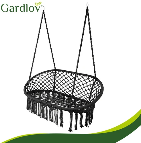 Gardlov dvigubos juodos „Crow's Nest“ sūpynės