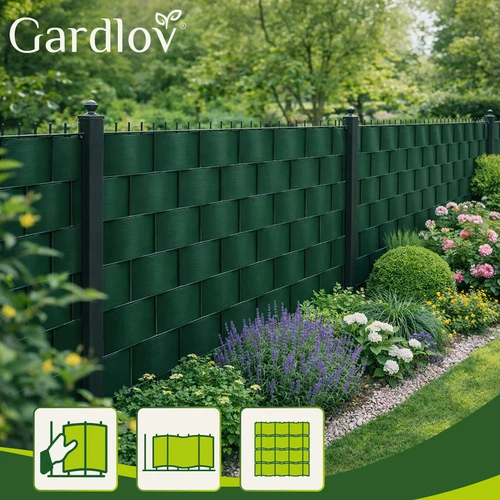 Gardlov Fencing tape 19cmx35m 450g/m2 žalias 23699