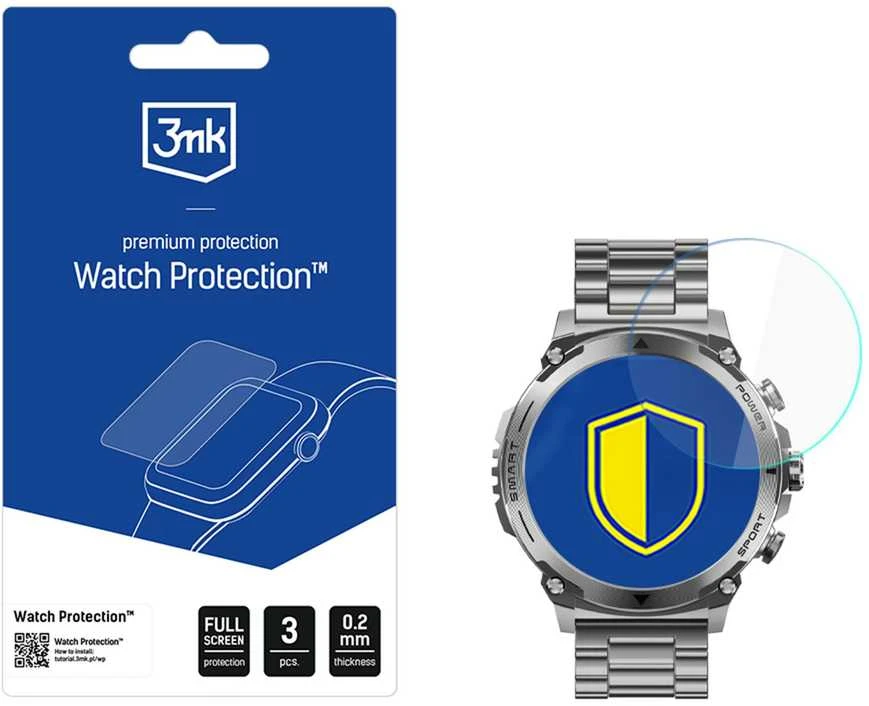 3Mk Protection Išmaniojo laikrodžio ekrano apsauga 3mk Watch Protection FlexibleGlass skirtas Garett Atom