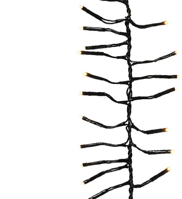 Nežinomas Garland of light bulbs Cluster Soft Baltas 494957. 19 m