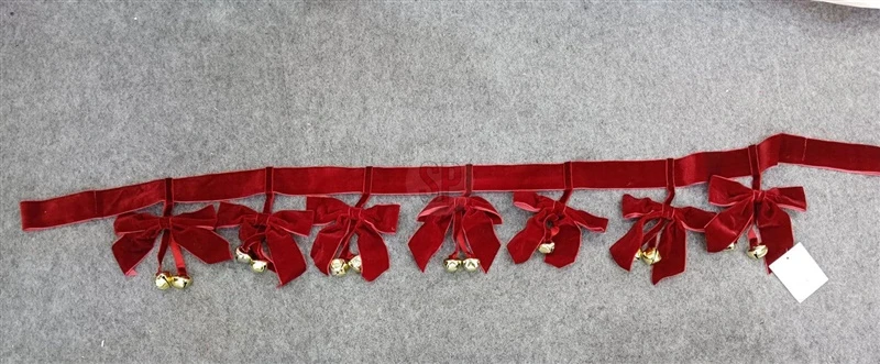 Garland Velvet Bow. 150 cm