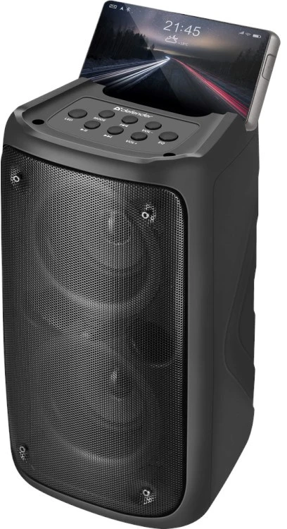 SPEAKER DEFENDER BOOMER 20 BLUETOOTH 20W LIGHT/BT/FM/USB/AUX/MIC