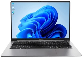 Nešiojamas kompiuteris - GEEKOM GeekBook X14 Pro | Core Ultra 9-185H | 32 GB | 1 TB | 14 col. | Wi‑Fi 6E | Win11 Pro | titano pilka