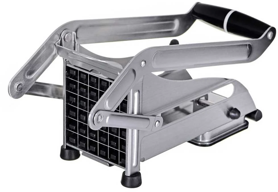 Virtuvinis Slicer - GEFU 13750 Rankinis Nerūdijančio Plieno Šalotų Slicer 1.2 cm