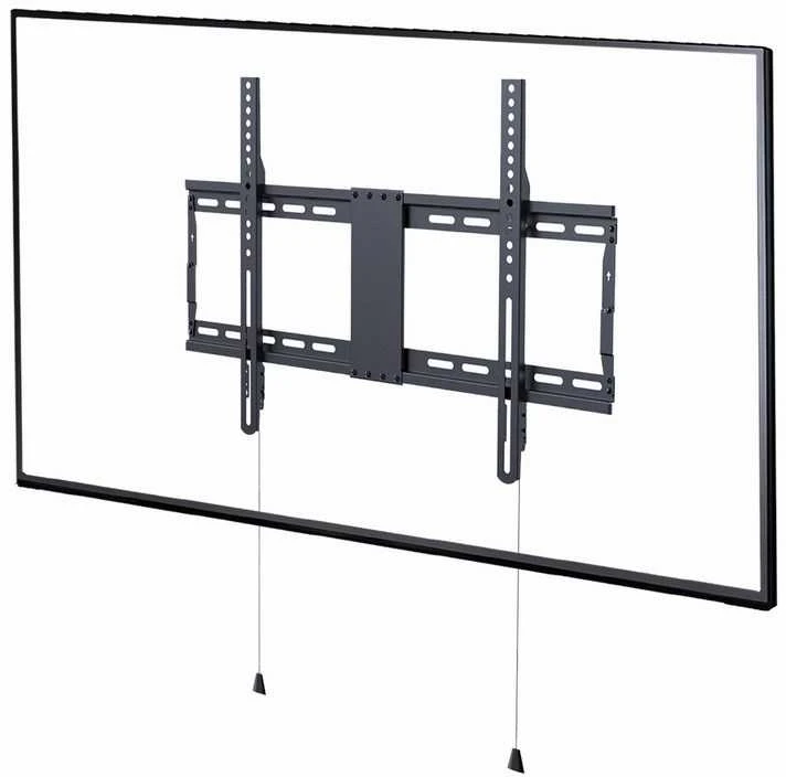 Gembird | Sieninis laikiklis | WM-80F-01 | Fiksuotas | 37-80 " | Maksimalus svoris (talpa) 70 kg | Juodas
