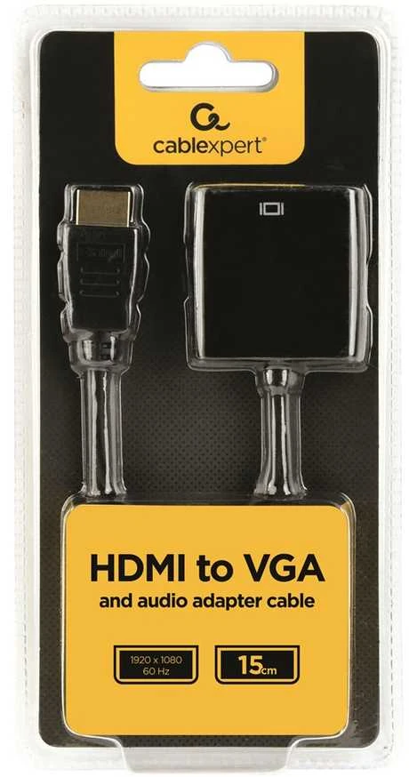 Gembird Cablexpert | HDMI į VGA ir garso adapterio laidas