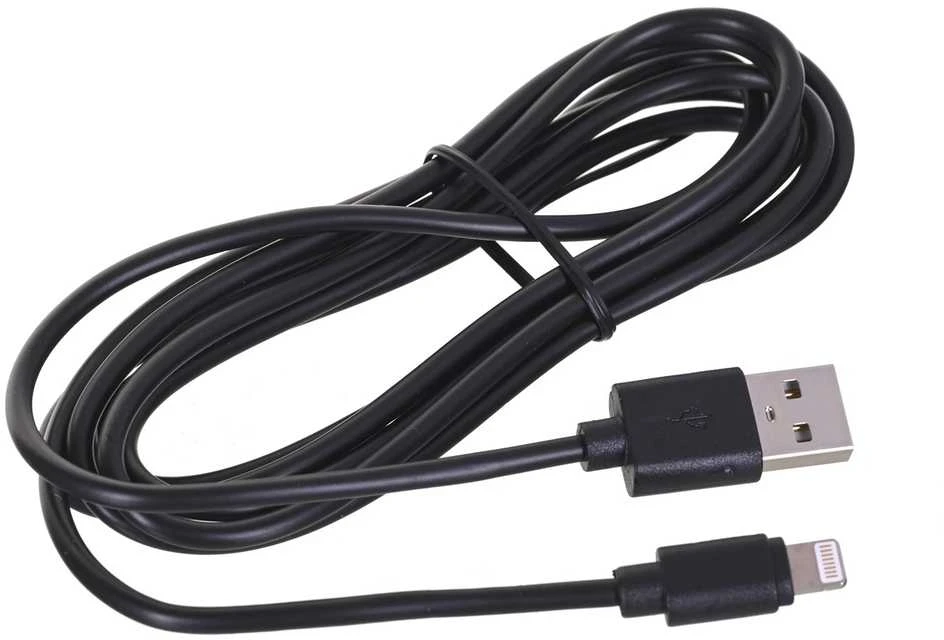 GEMBIRD CC-USB2-AMLM-2M Gembird USB duomenų sinchronizavimo ir įkrovimo 8 kontaktų kabelis, 2m, juodas
