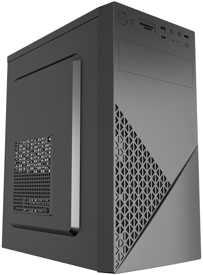 Gembird CCC-FC-K170 biuro kompiuterio korpusas Fornax K170, mATX, juodas